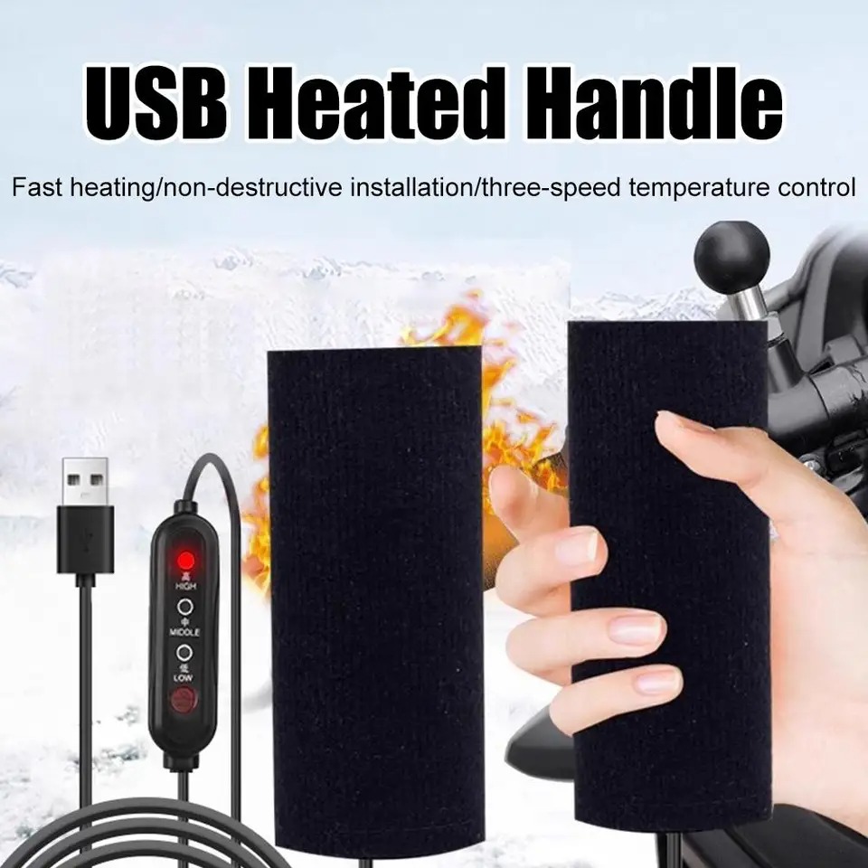 ที่จับมอเตอร์ไซค์แบบมีระบบทำคว - Handlebar Grip Heated บทวิจารณ์และราคา